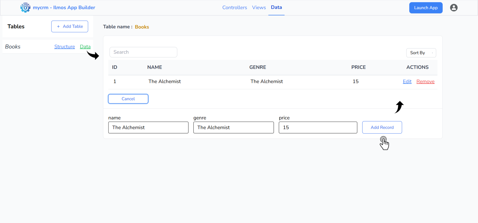 Create Controller Screenshot