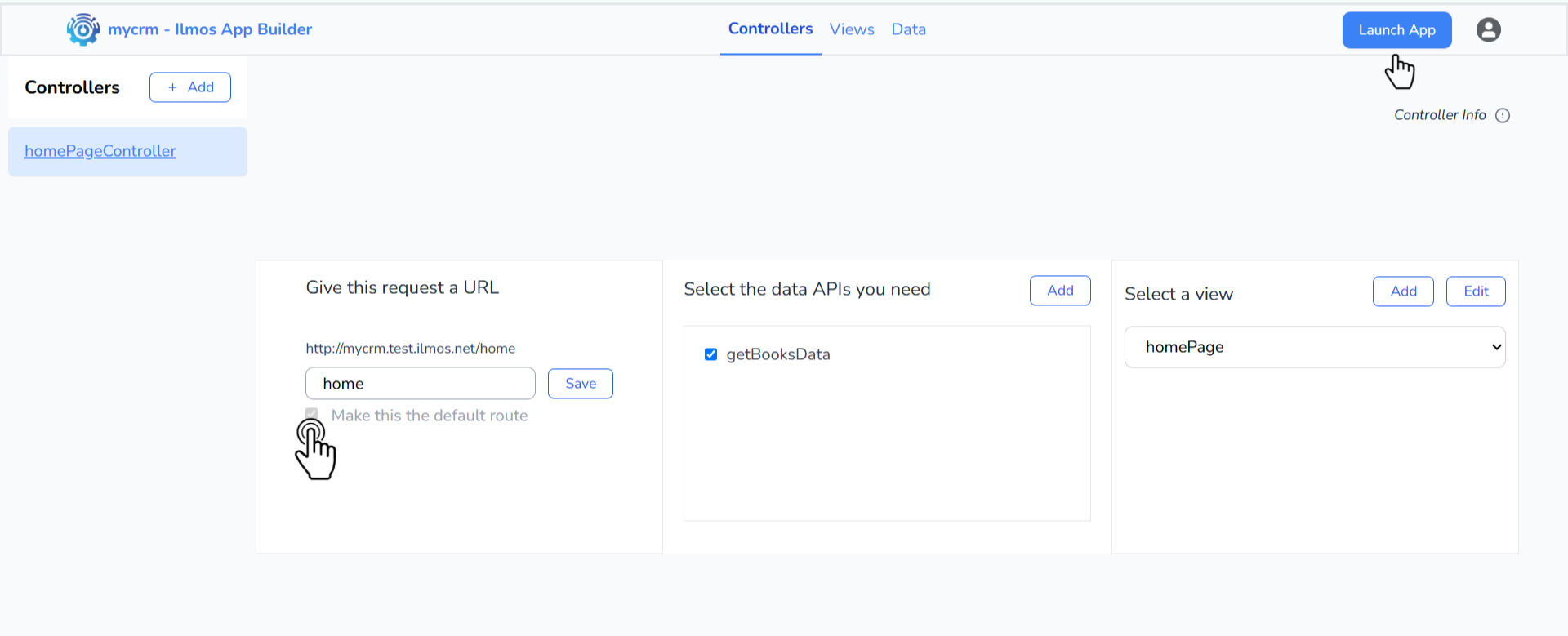 Create App Screenshot